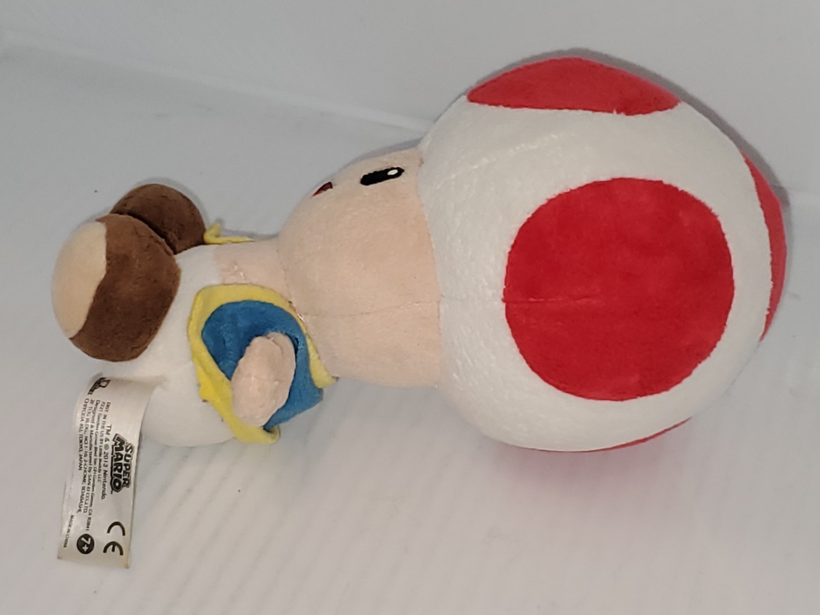 NIntendo Super Mario Toad Mushroom 7″ Plush Doll 2013.