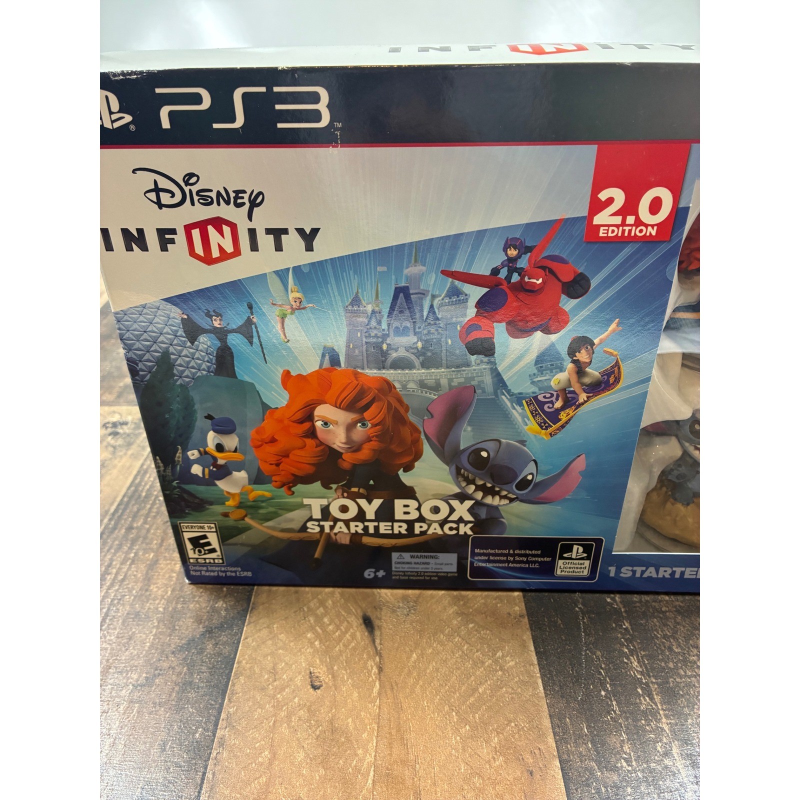 Disney Infinity 2.0 Toy Box Starter Pack PS3 Merida Stitch New Sealed