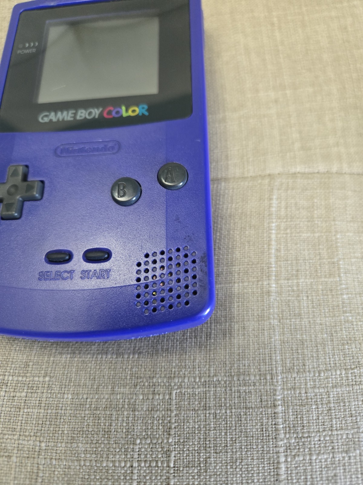 Nintendo Game Boy Color Console Purple Tested Working