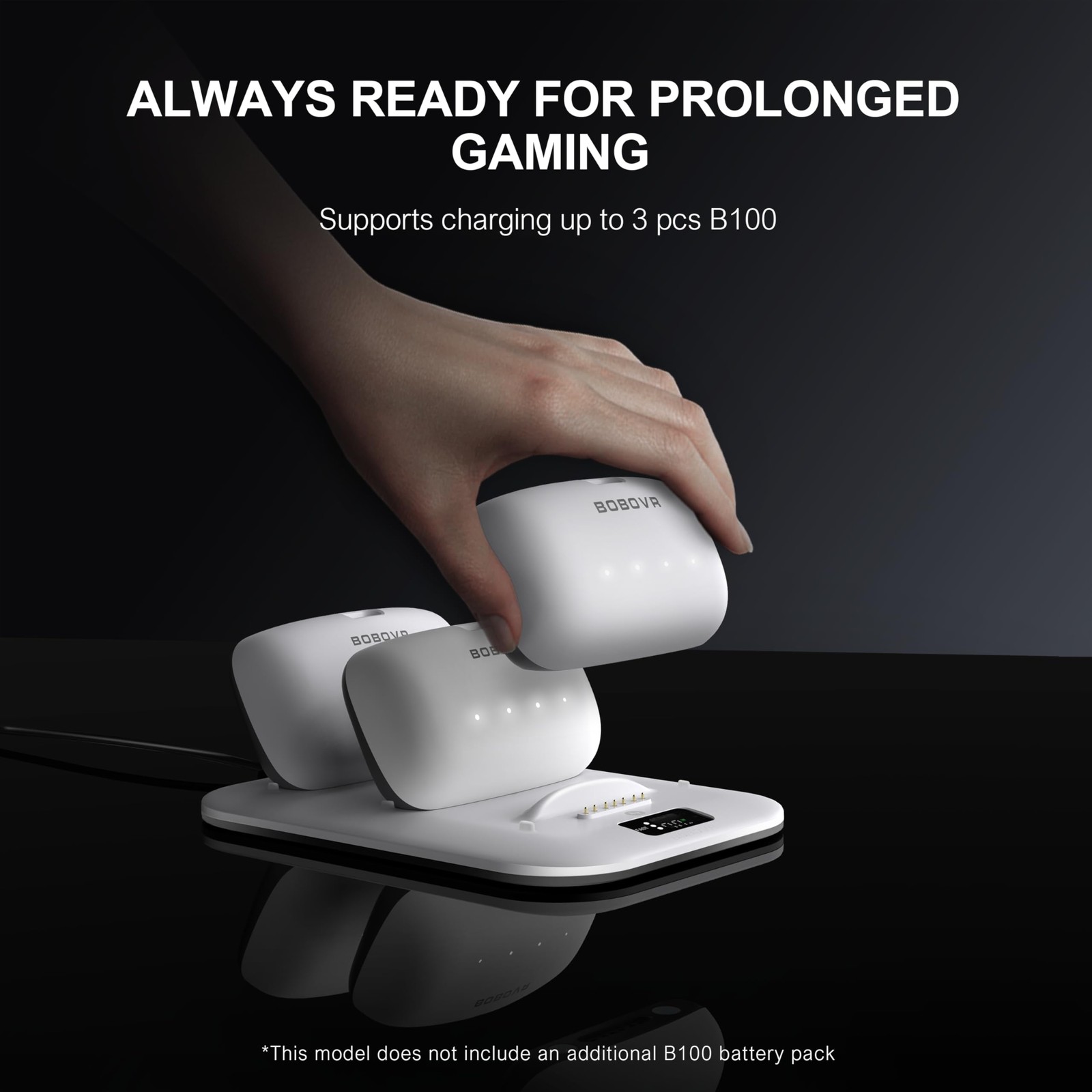 BD3 Charging Dock, Providing Fast Charging for 3*B100, 30W Power, 0-80% in Ju…