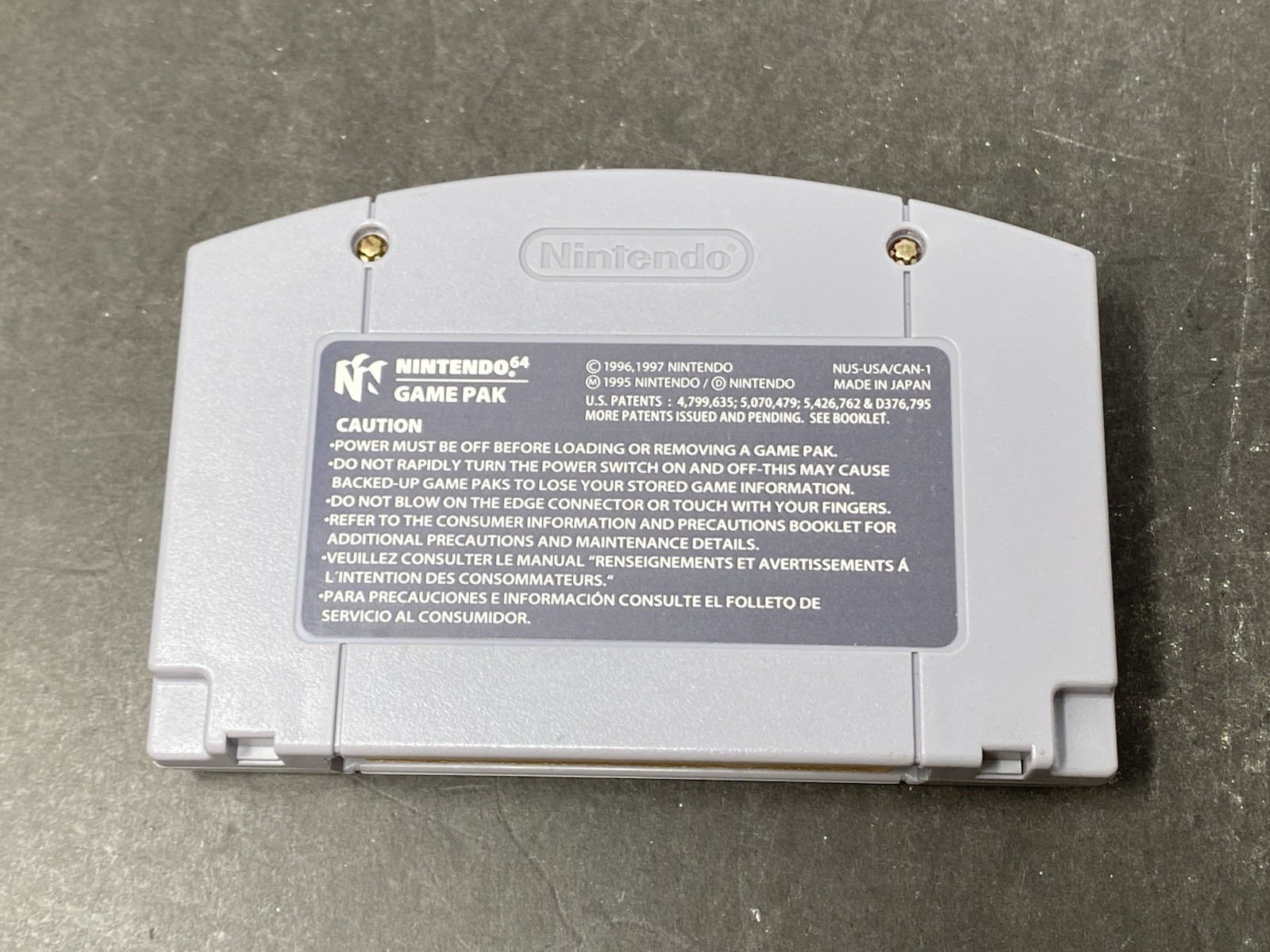 N64 MARIO PARTY 1 (NINTENDO 64, 1999) AUTHENTIC TESTED WORKING
