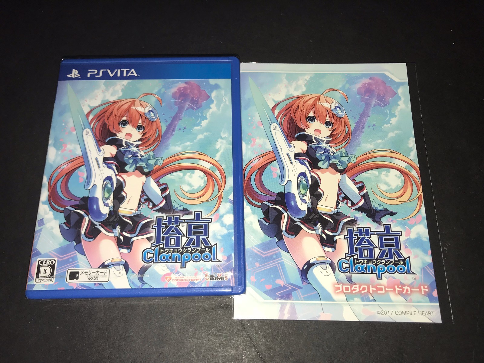 PS Vita Tokyo Clanpool W/ DLC & B2 Scroll Japanese Game New