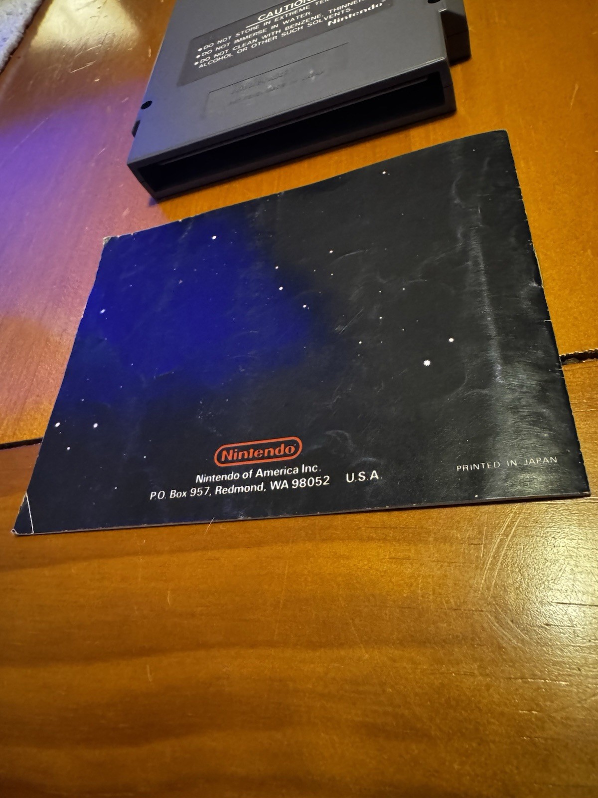 Wild Gunman Nintendo NES 5 Screw Cartridge w/ Manual (1985)
