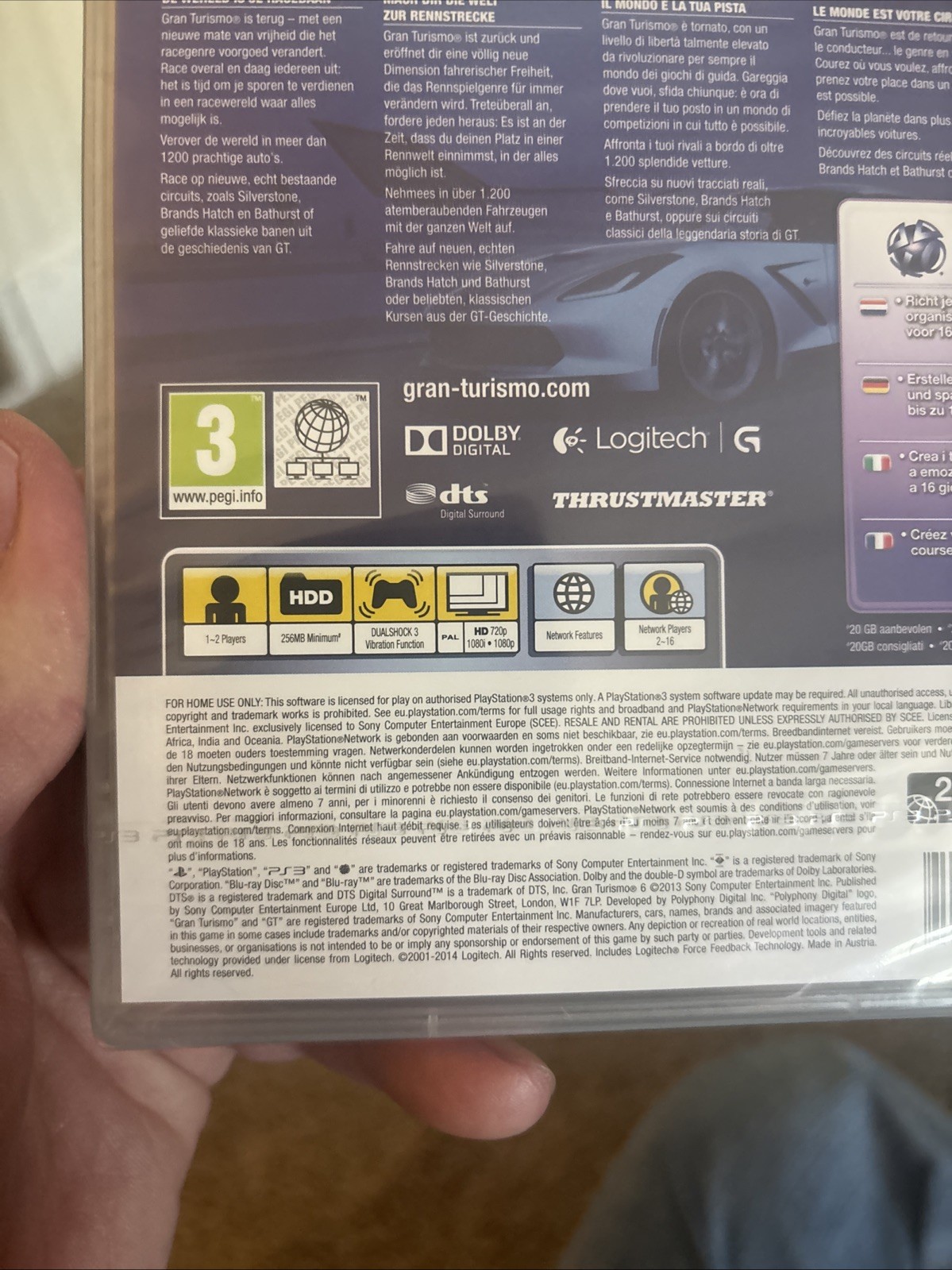 Gran Turismo 6 – Sony PlayStation 3 PS3 PAL New & Sealed – Imported From Austria