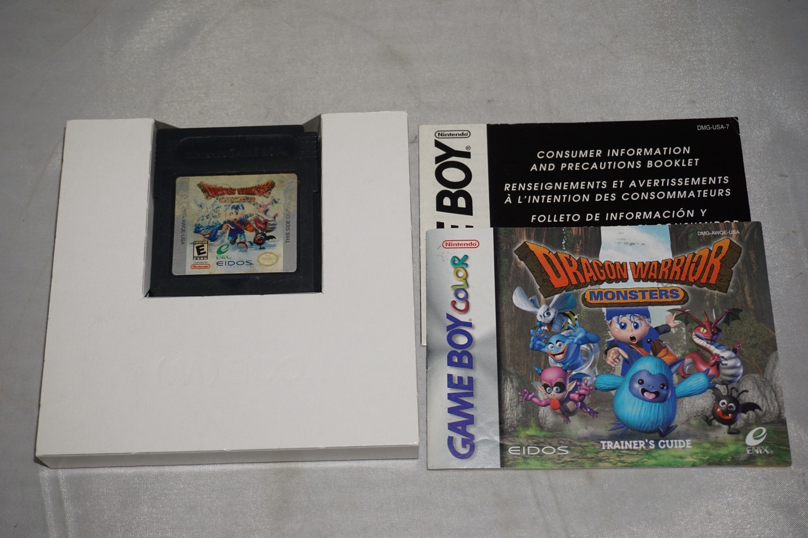 Dragon Warrior Monsters (Gameboy Color Game Boy) Complete CIB Authentic