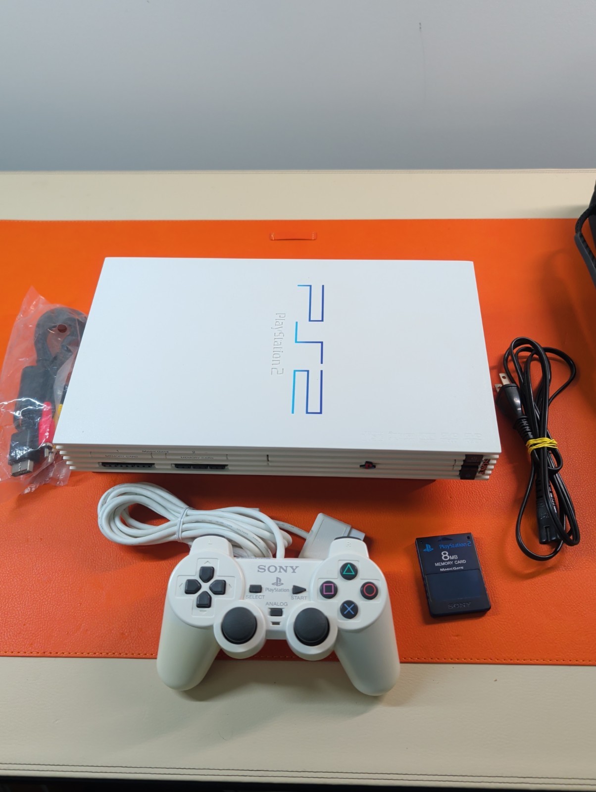 SONY ps2 PlayStation2 White SCPH-50000 Used Good JP W/controller REGION FREE