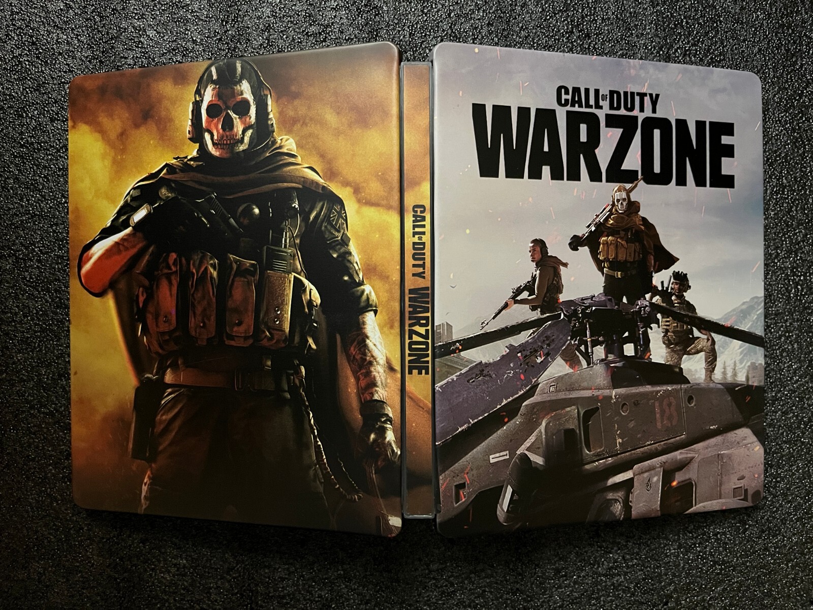 Call of Duty Warzone PS4/PS5/XBOX Custom-Made G2 Steelbook Case (No Game)