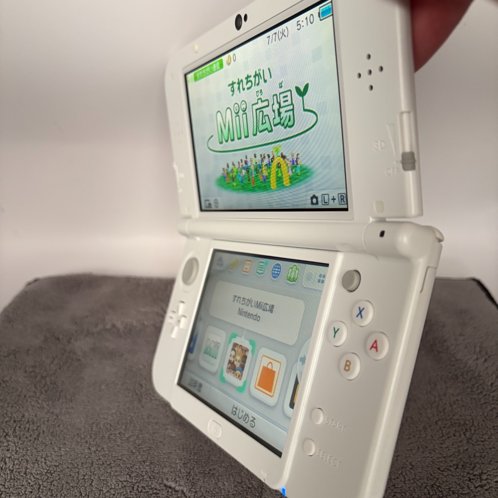 【Near MINT】Dual IPS NEW Nintendo – white rare 3DS LL XL Gmae Console