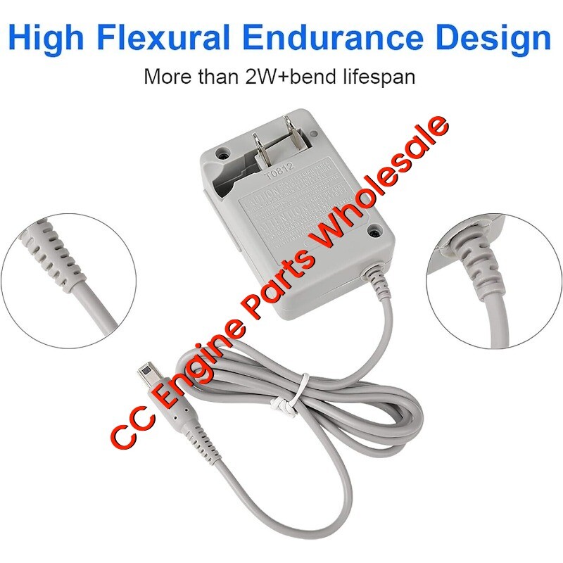for Nintendo DSi/ 2DS/ 3DS/ DSi XL AC Adapter Home Wall Charger Cable Power Plug