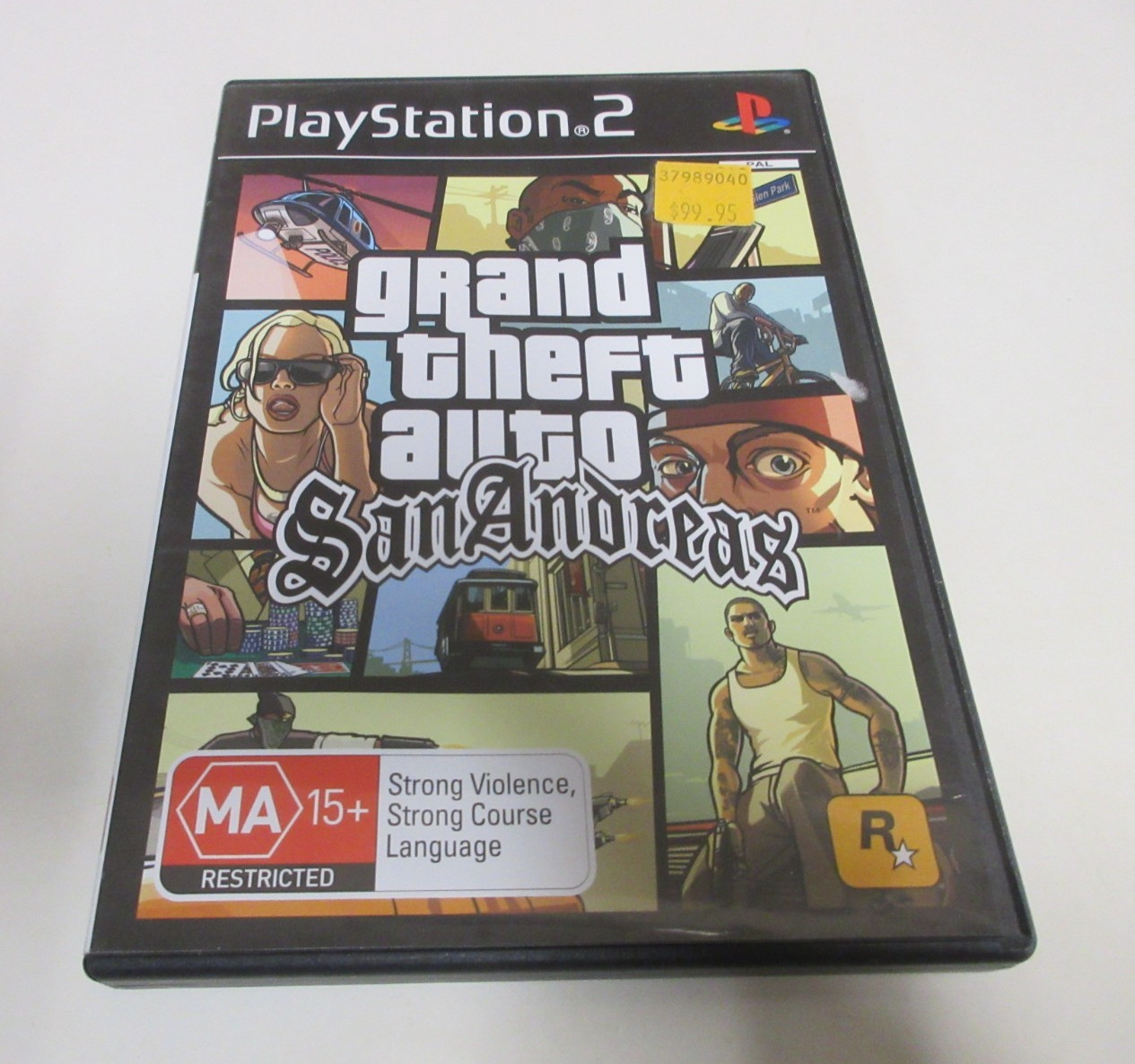 Grand Theft Auto: San Andreas – PlayStation 2 Game – DVD ROM – MA 15+ – 2004