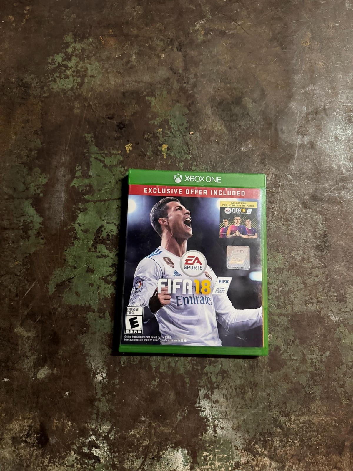 FIFA 18 Xbox One Game E EA SPORTS 2017 NTSC-U/C Soccer