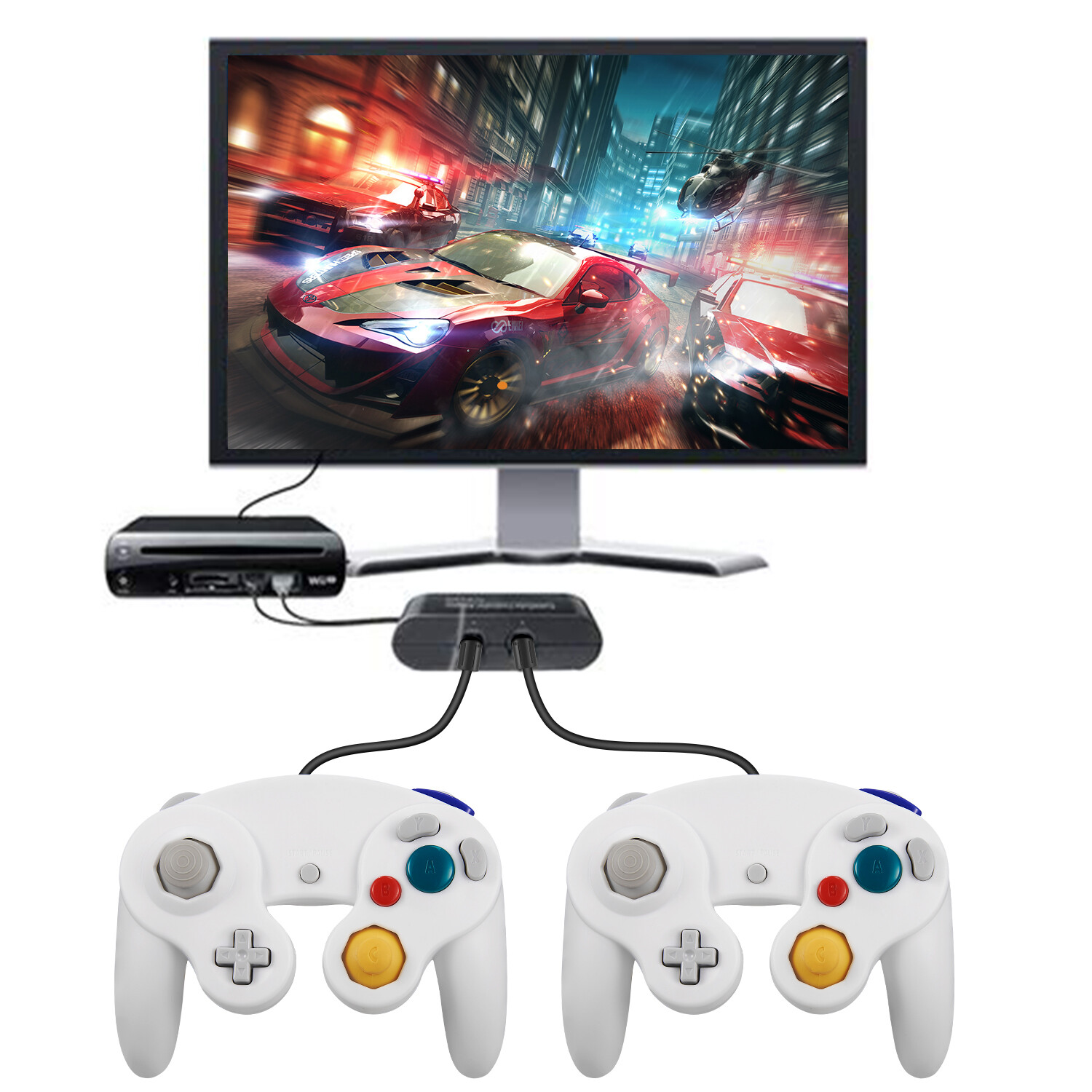 Wired /Wireless Gamecube Controller Gamepad Joystick for Nintendo GameCube Wii