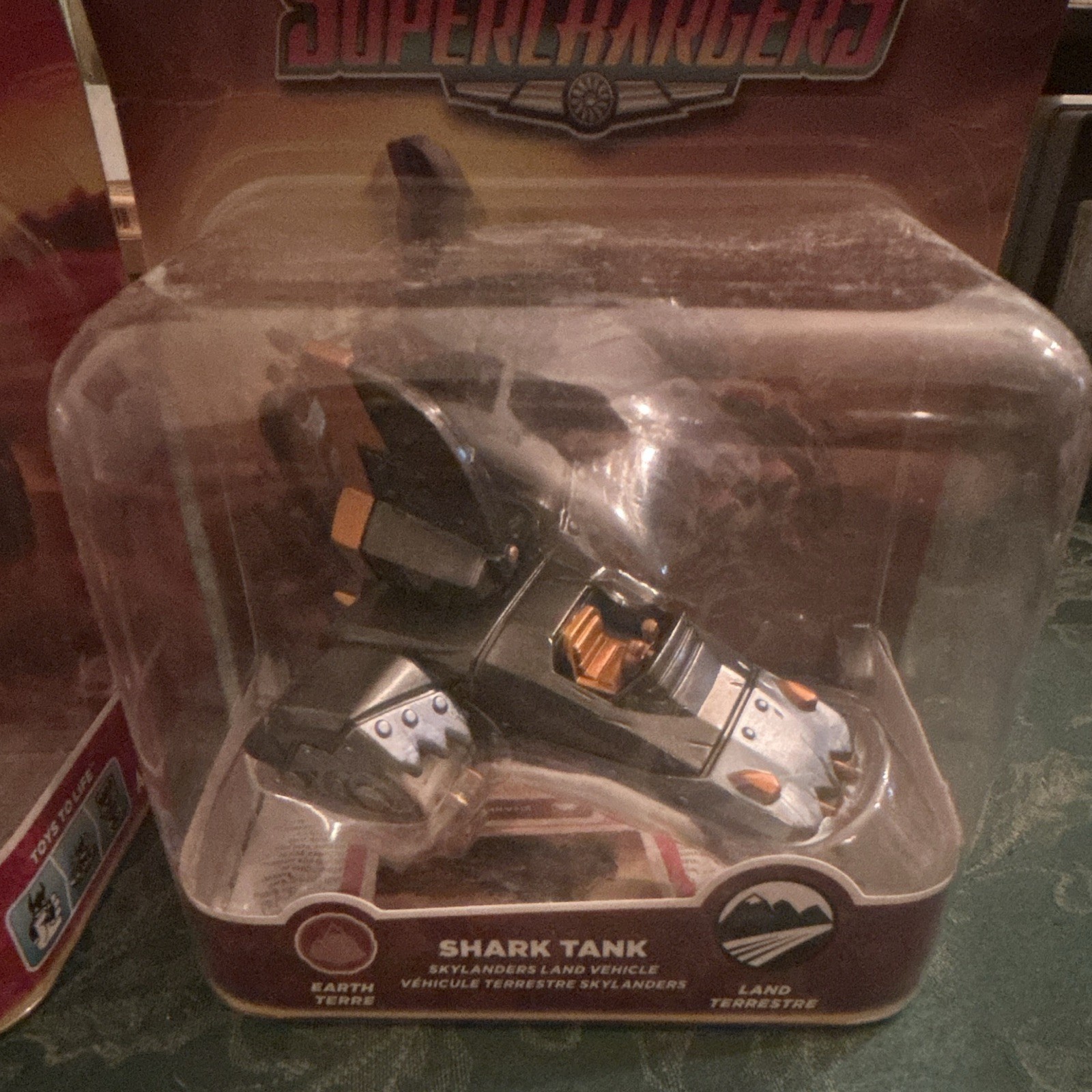 Skylanders SuperChargers Burn-Cycle & Shark Tank Vehicle Figures