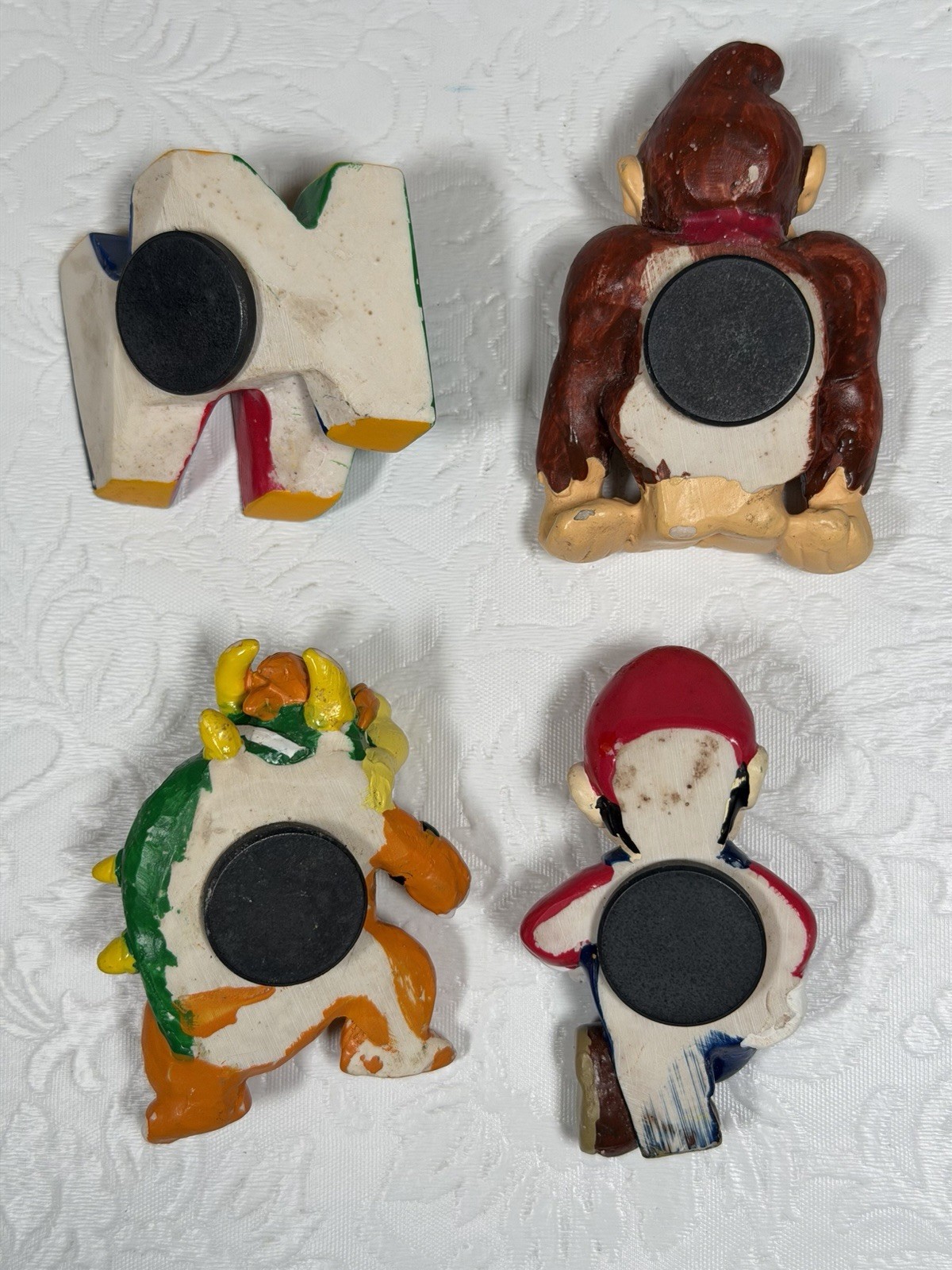 VTG 1997 Official Nintendo 64 3D Magnets Complete Set Mario N64 DK Bowser “READ”