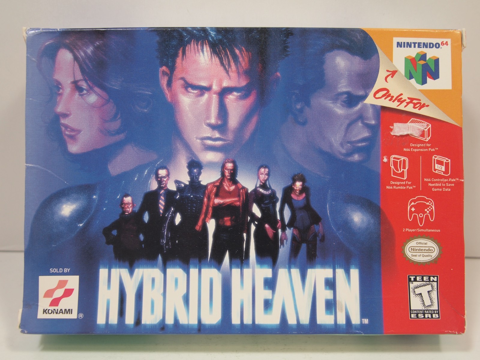 Hybrid Heaven (Nintendo 64 | N64) Authentic BOX ONLY