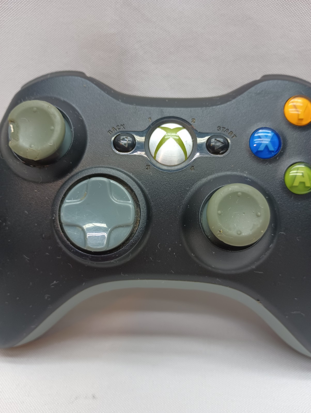 OEM Microsoft Xbox 360 Black Grey Wireless Control