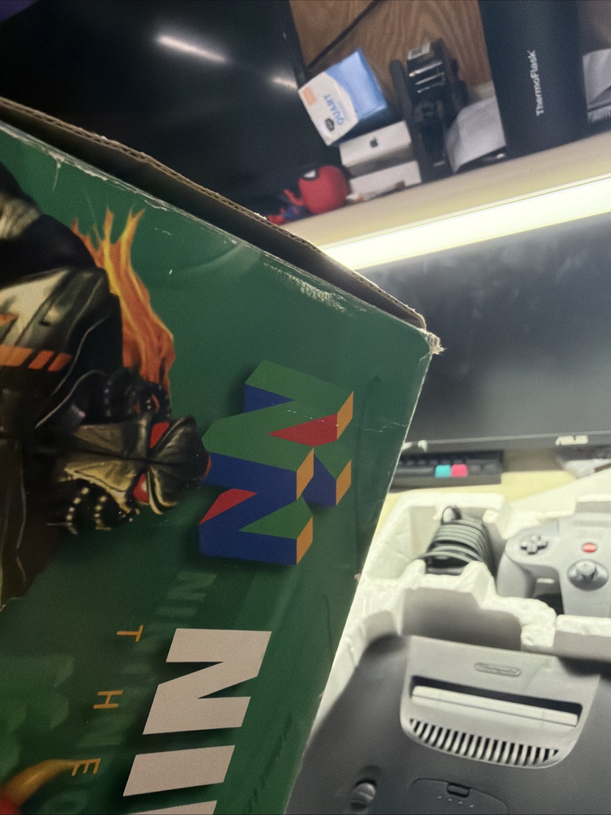 1996 Nintendo 64 Launch Edition Console Complete in Box With Expansion Pack CIB