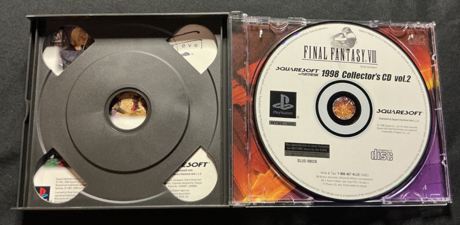**PS1 PlayStation 1 Brave Fencer Musashi CIB + demo disc**