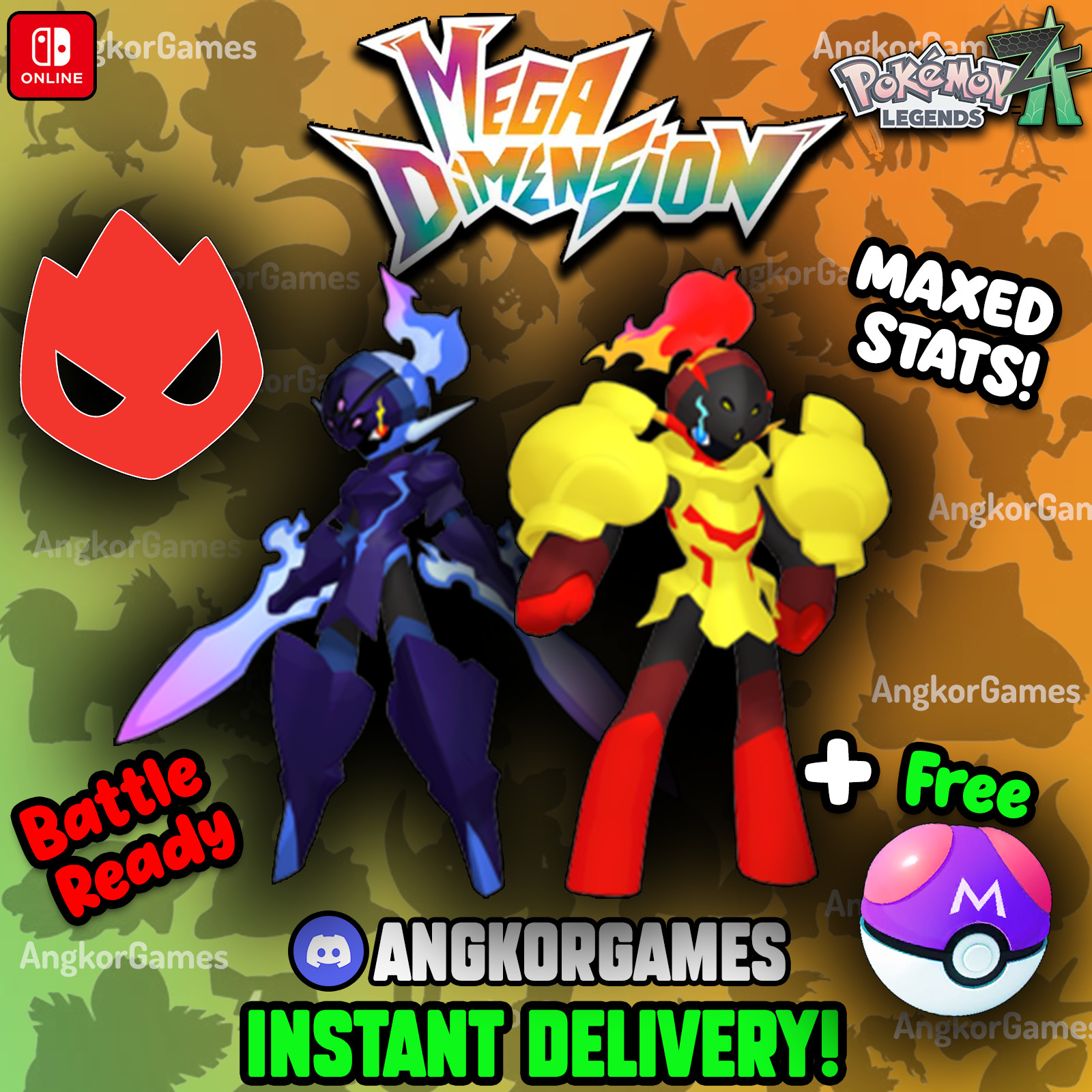 ✨ Shiny 6IV Ceruledge & Armarouge ✨ ALPHA ✨ Double Pack ✨ Pokemon Legends ZA