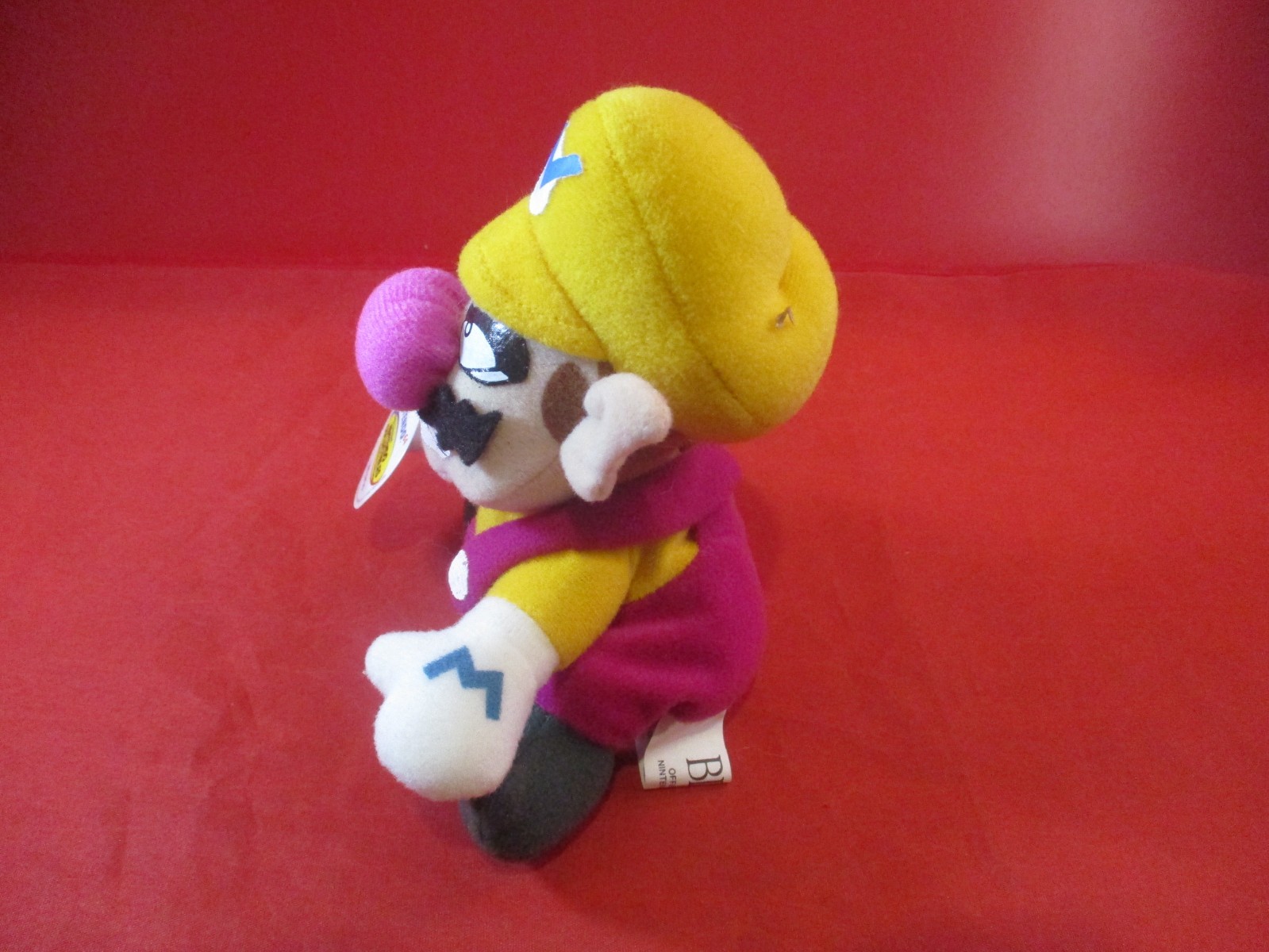 Wario Nintendo 64 N64 Plush Stuffed Animal Beanbag Figure BD&A w/Tags!