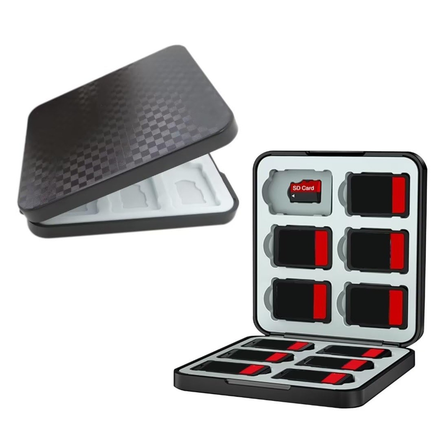 12 In 1 Storage Game Card Case with Magnetic Lock Design for Nintendo Switch