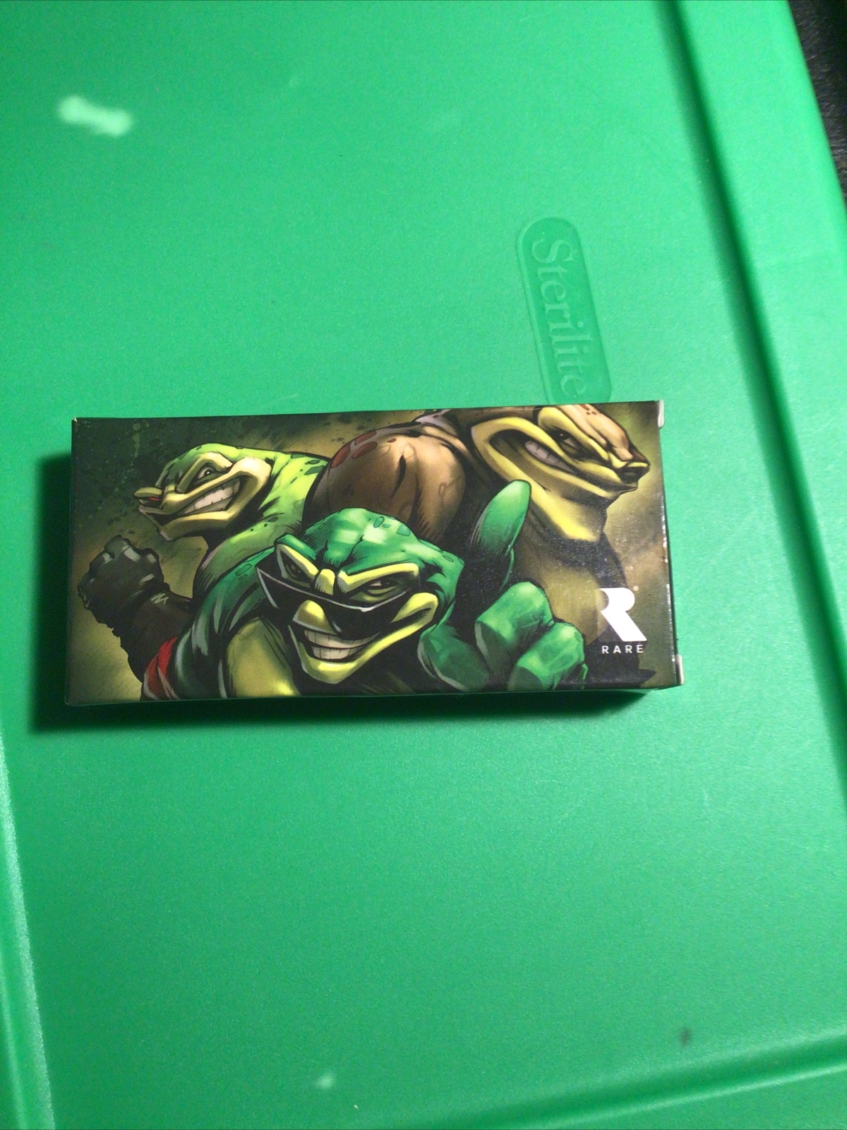 Microsoft Battletoads Belt Buckle Loot Crate Rare Ware NES Sega Nintendo 2017