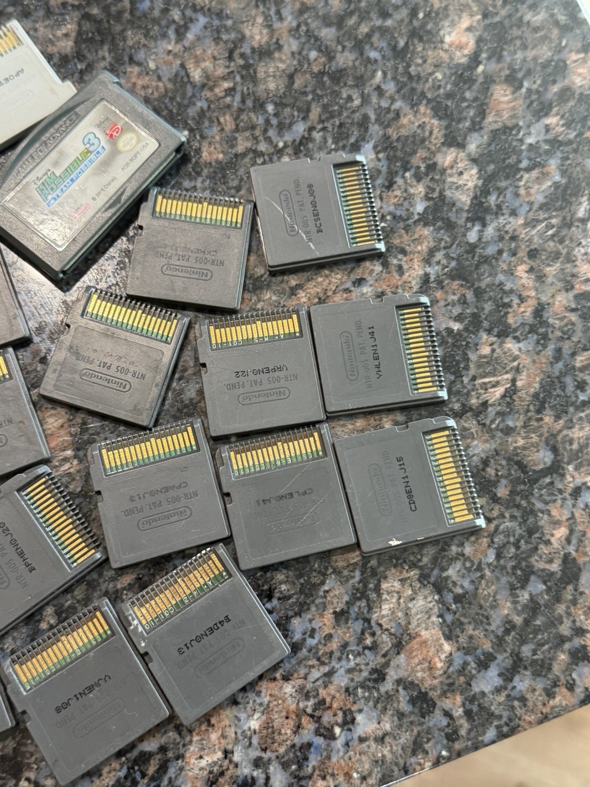 Lot of 34 Nintendo DS/ 3DS Gameboy Advance Video Games Cartridges Only