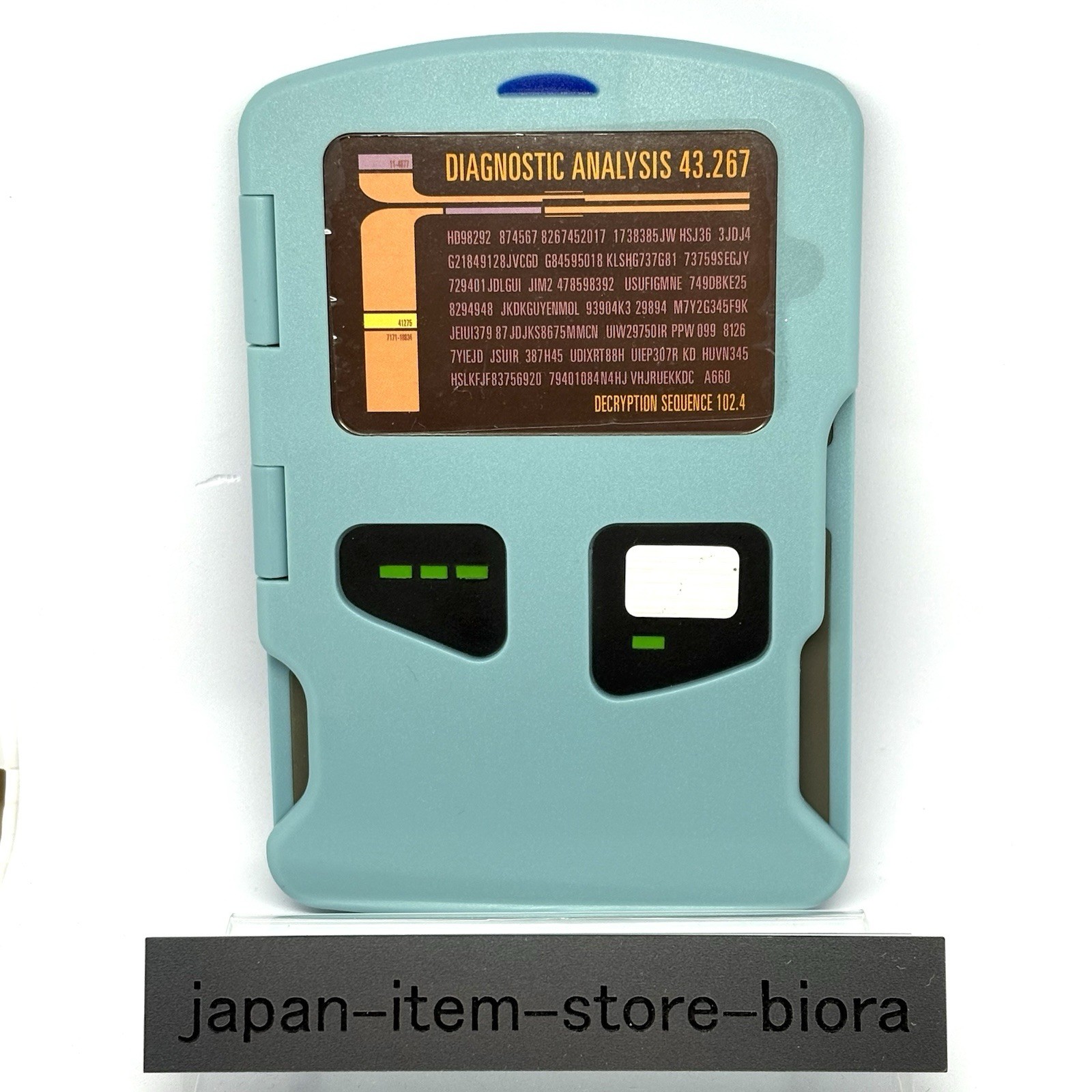 Japan Exclusive Star Trek VOYAGER Medical PADD BMI Calculator Not For Sale