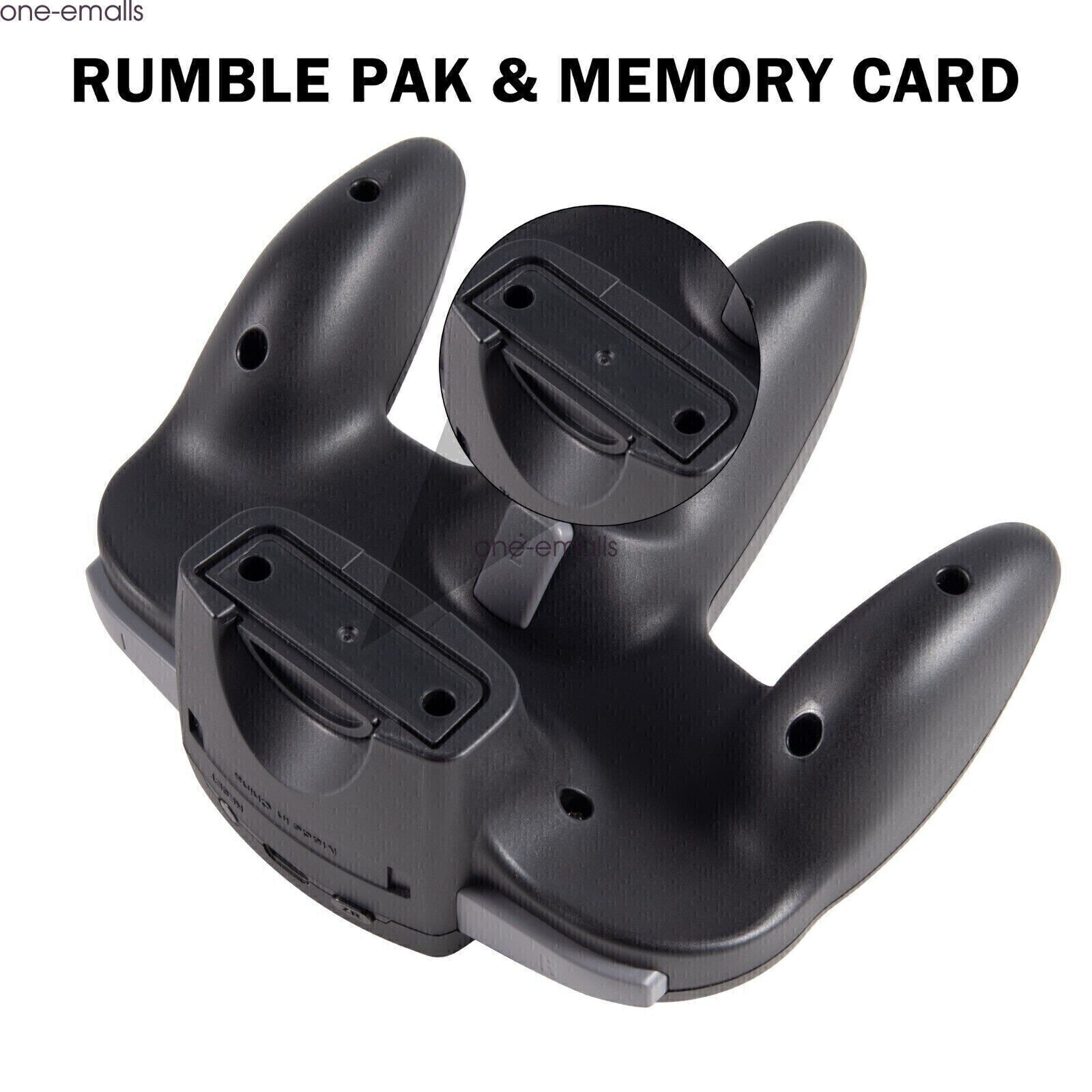 Wireless N64 Controller for Nintendo 64 Console PC Windows Switch w/ Rumble Pak.