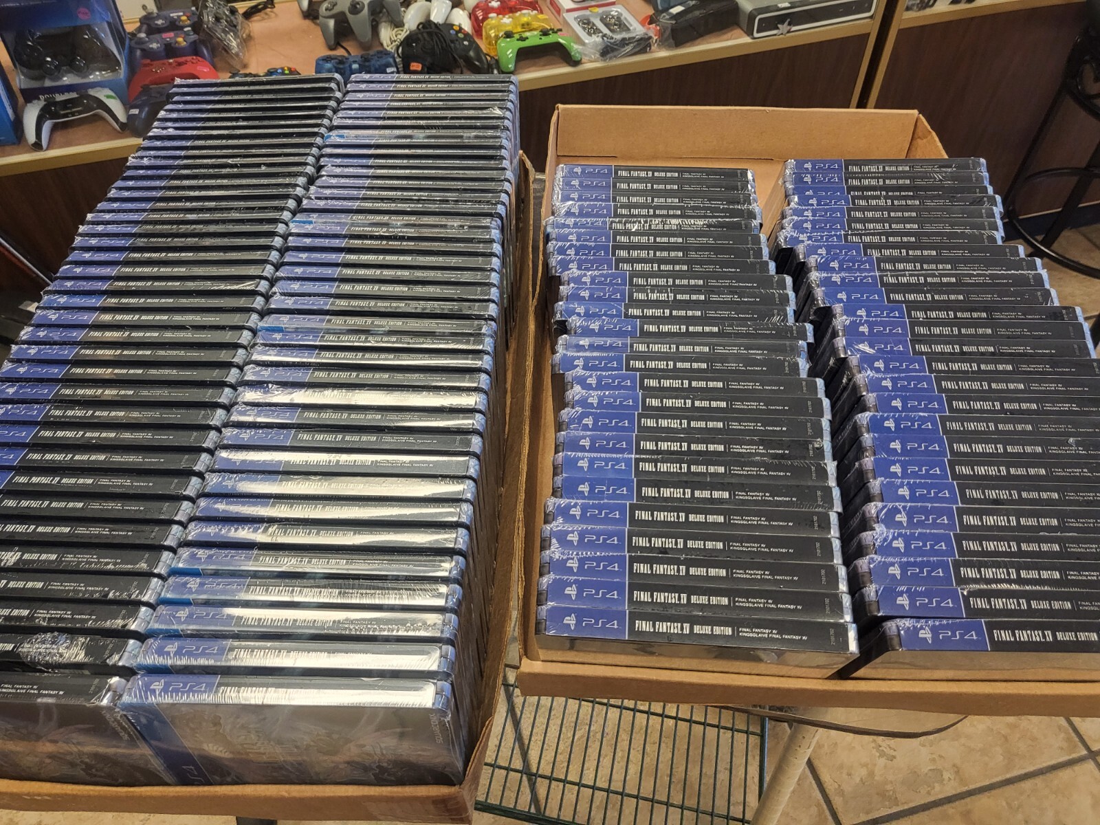 Final Fantasy XV, Deluxe Edition, PS4, Brand New Sealed, steelbook