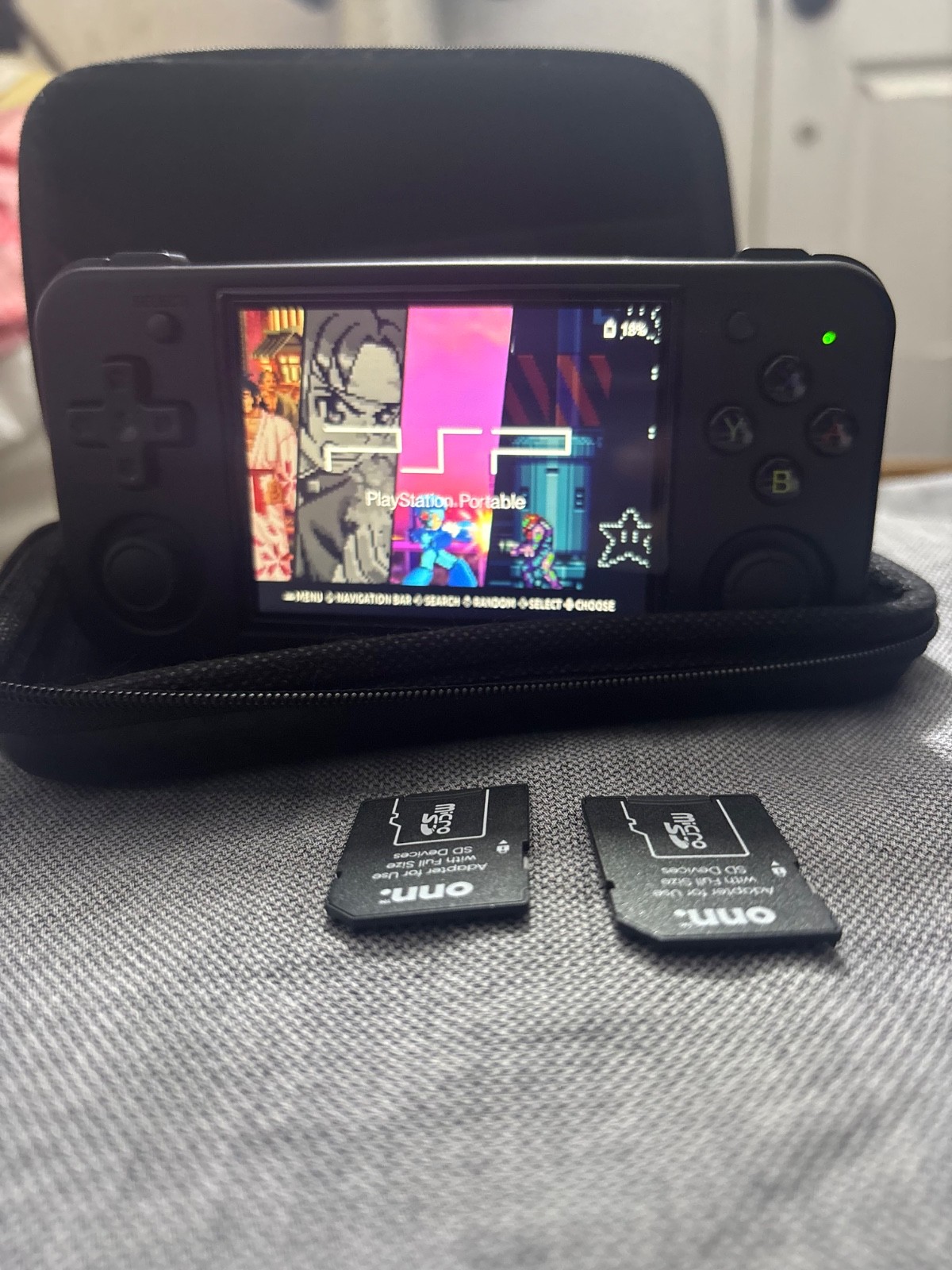RG35XX H Anbernic Retro Handheld Game Console ROCKNIX 16G+128G BLACK
