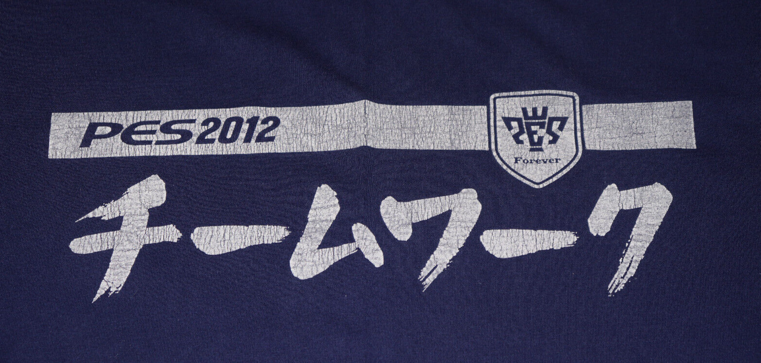 Pro Evolution Soccer 2012 PlayStation 2‎ Rare T-Shirt Size : L