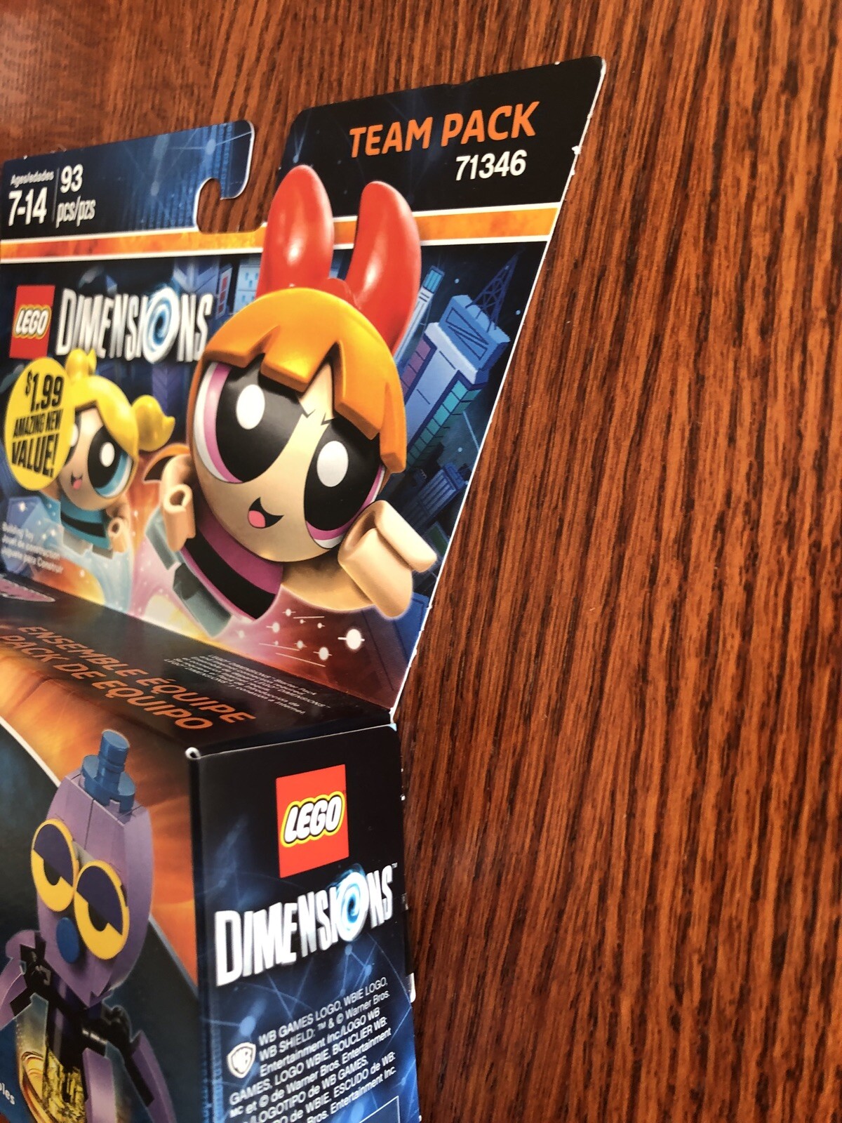 Lego Dimensions Powerpuff Girls Blossom Bubbles Octi 71346 Team Pack PPG NIB