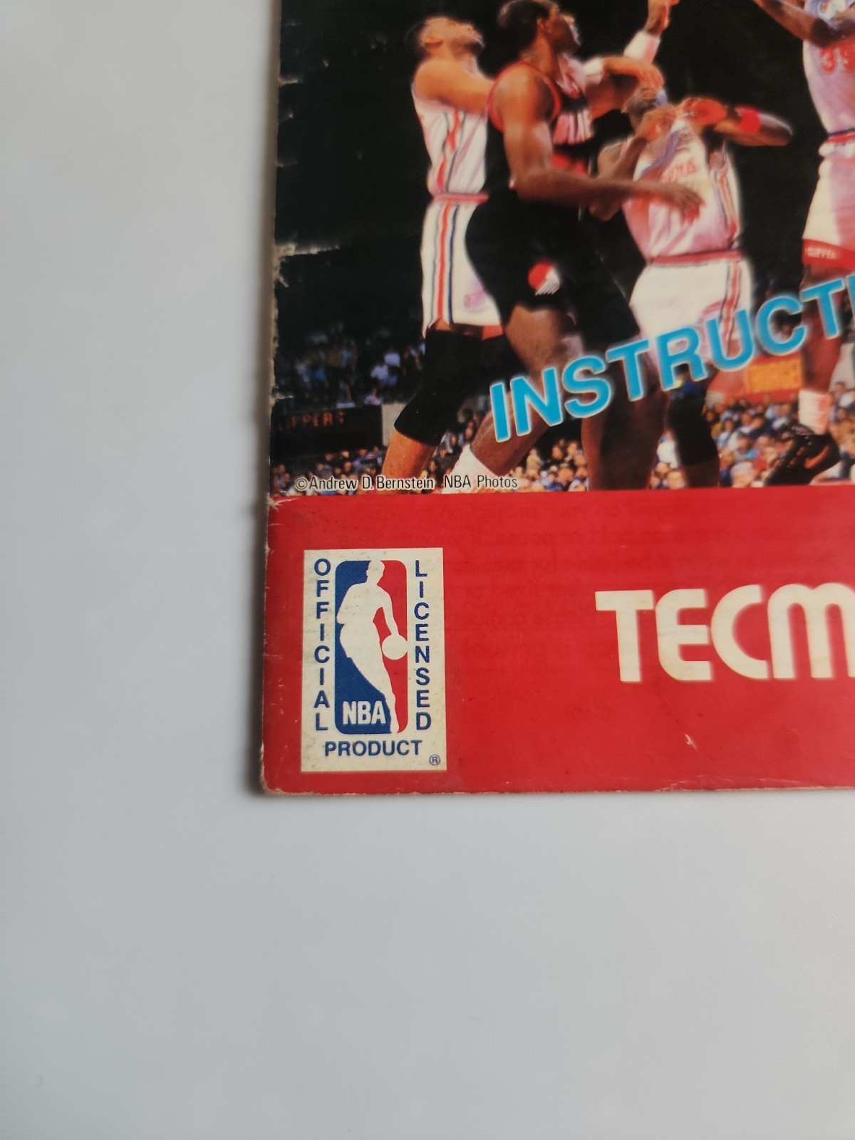 Tecmo Super NBA Basketball SNES Super Nintendo Instruction Manual Only