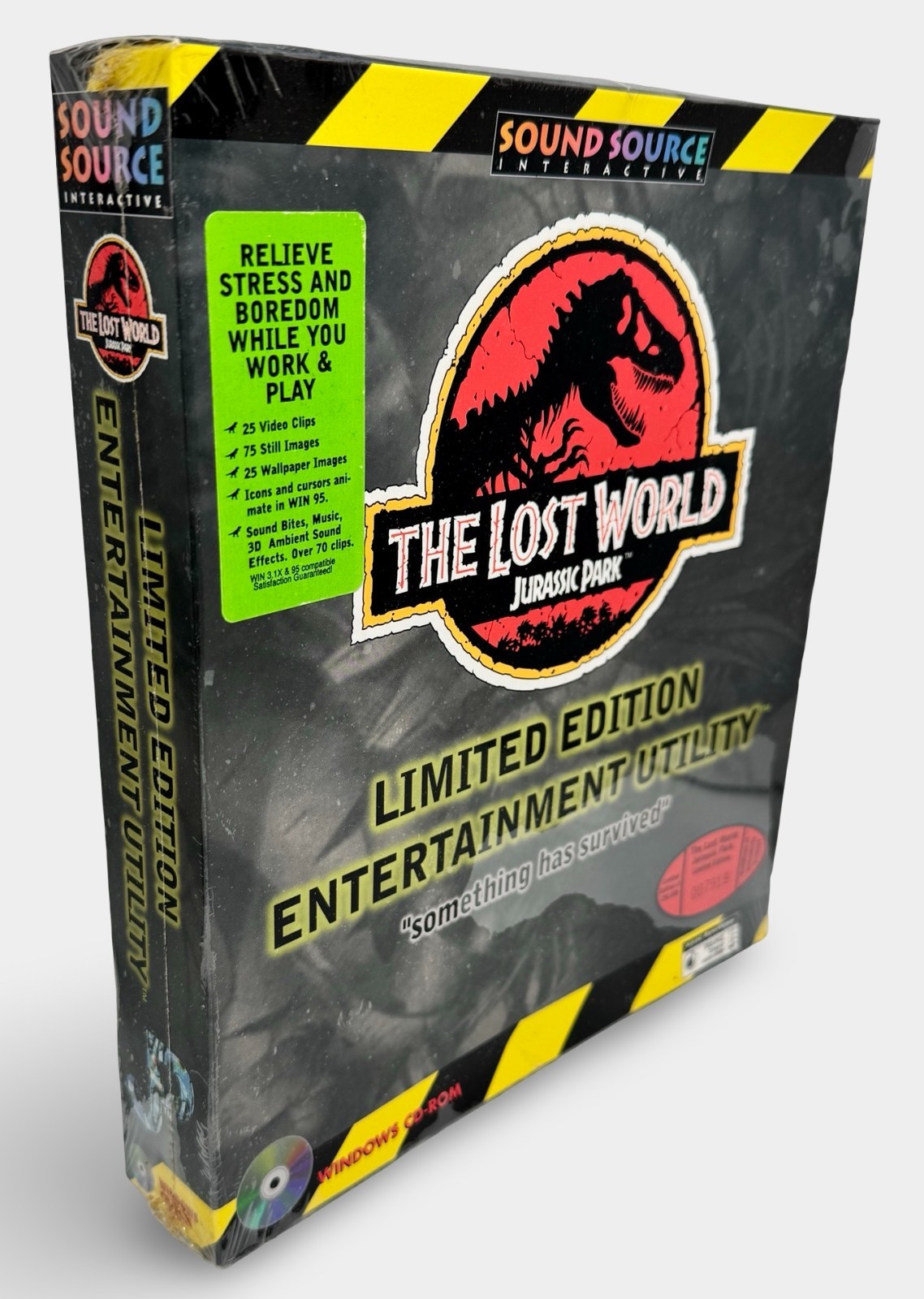 The Lost World Jurassic Park Entertainment Utility SEALED Limited Edition of 25k
