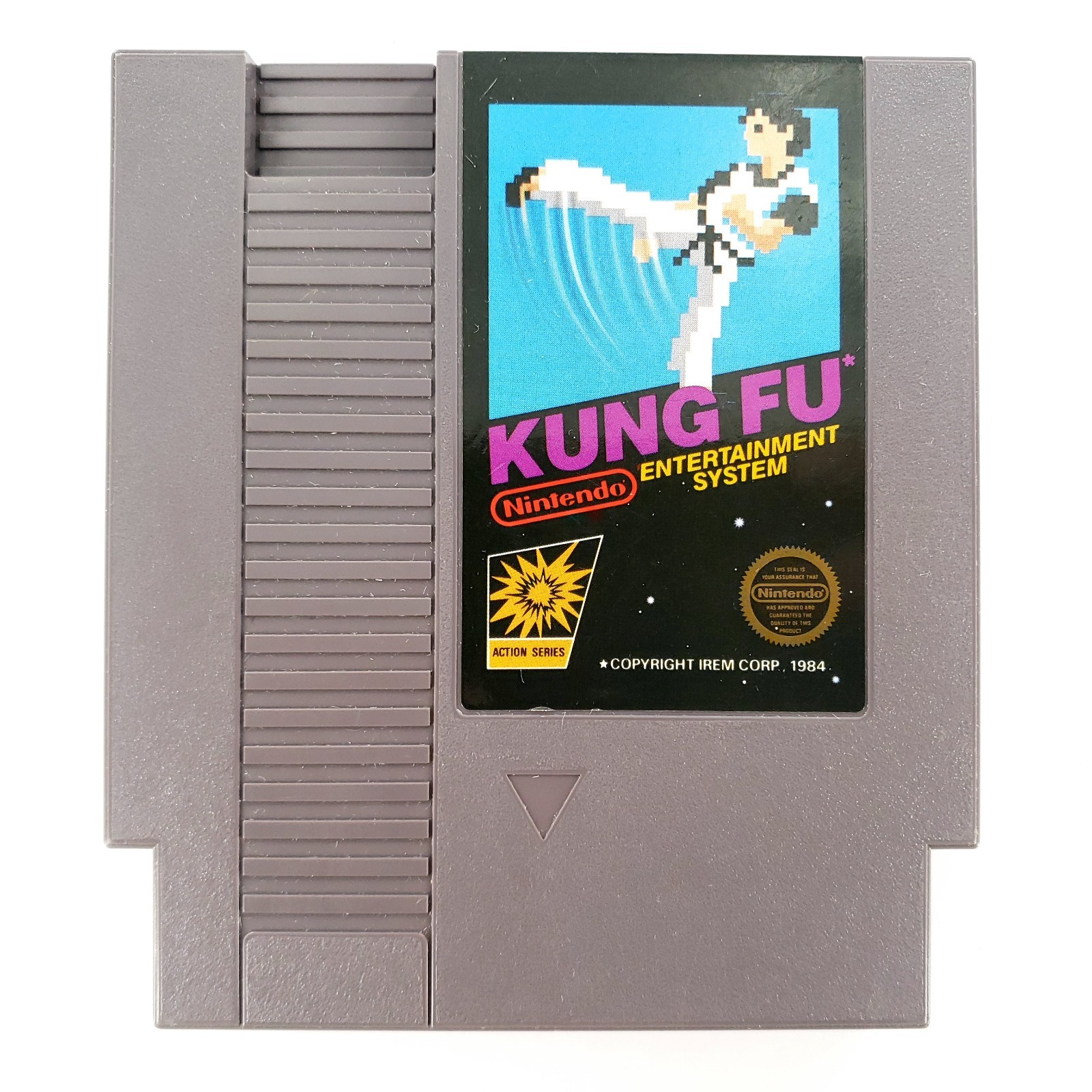 Kung Fu (Nintendo NES, 1985) Authentic 5-Screw Cart Only Tested & Works