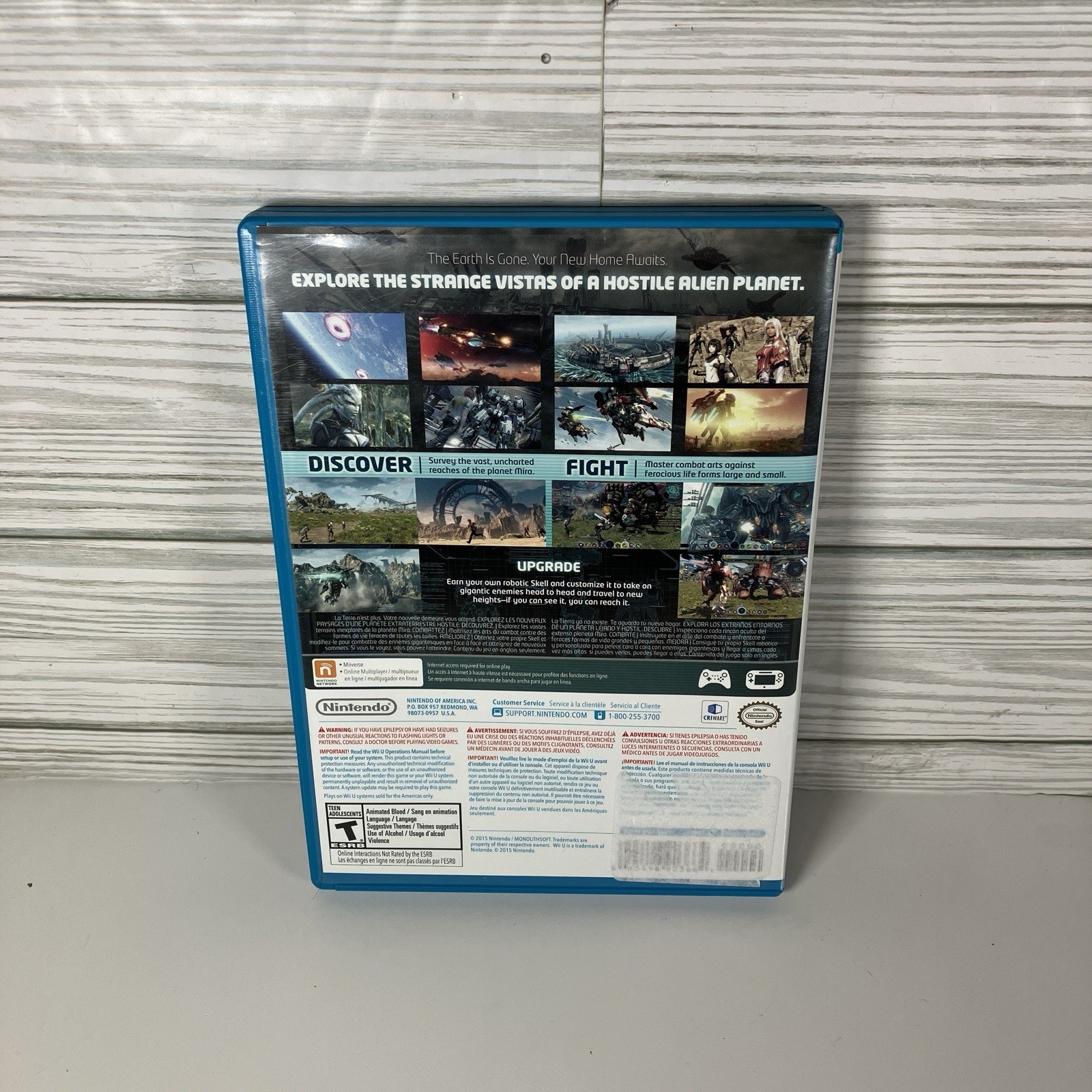 Xenoblade Chronicles X (Nintendo Wii U, 2015) CIB Clean Works