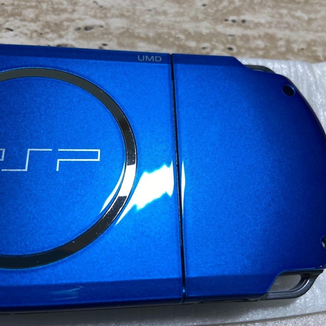 Sony PSP 3000 Vibrant Blue Complete in Box Excellent Condition 7085