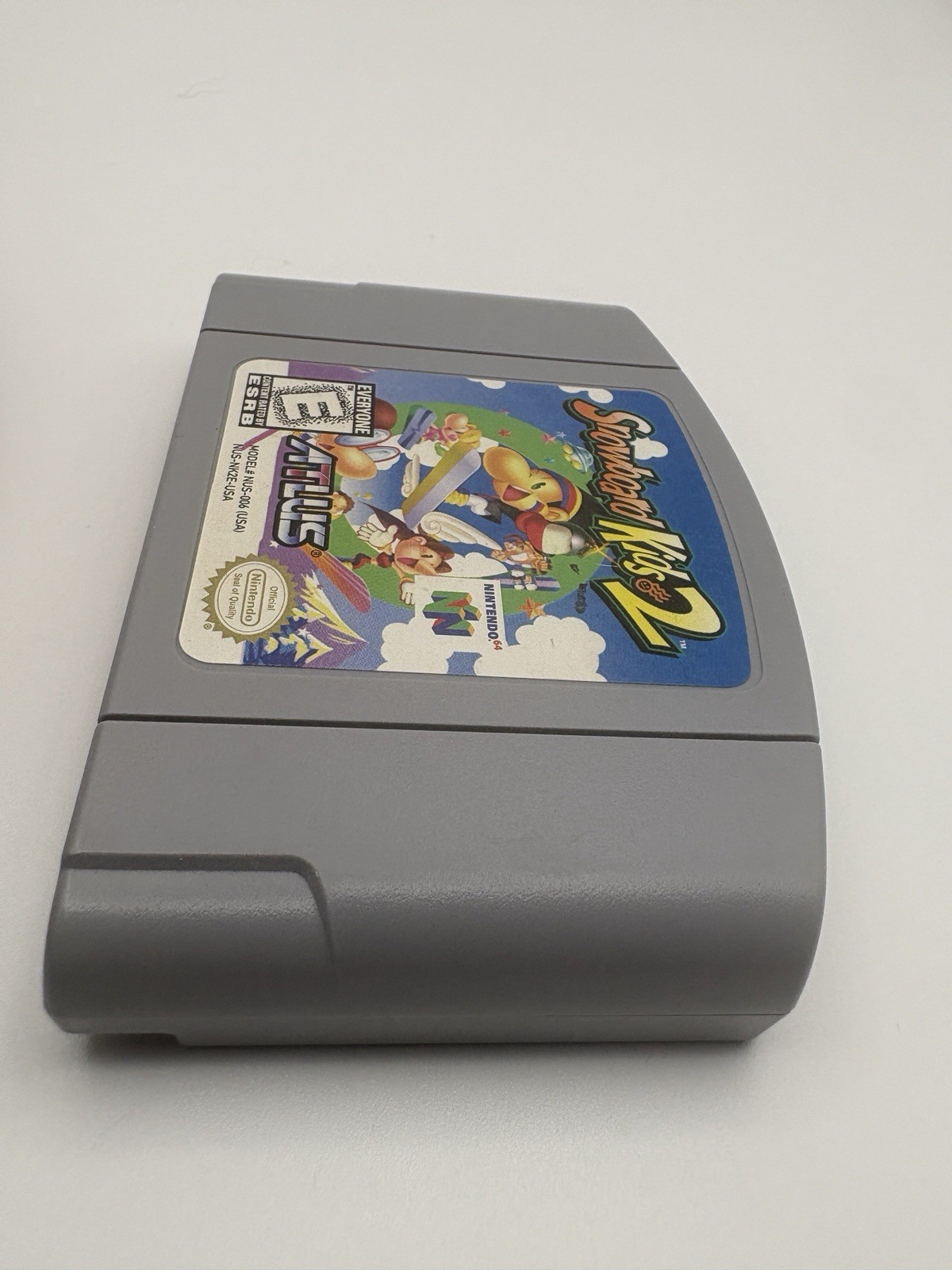 Snowboard Kids 2 Nintendo 64 N64 1999 Authentic Cart Only Tested Atlus VTG Rare