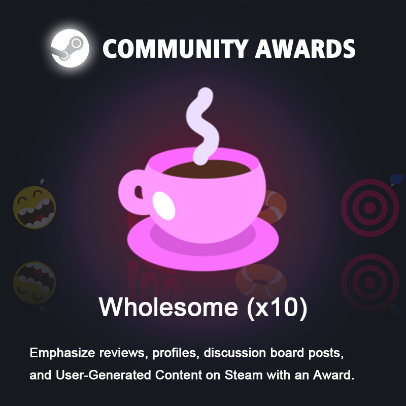 Steam Community Awards Specified Requirements Reviews/Screenshots etc
