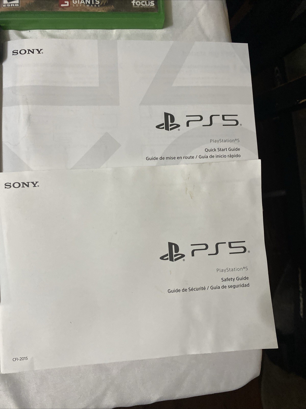 Console Box Video Game Box And Manual Lot Only No Games Or Systems