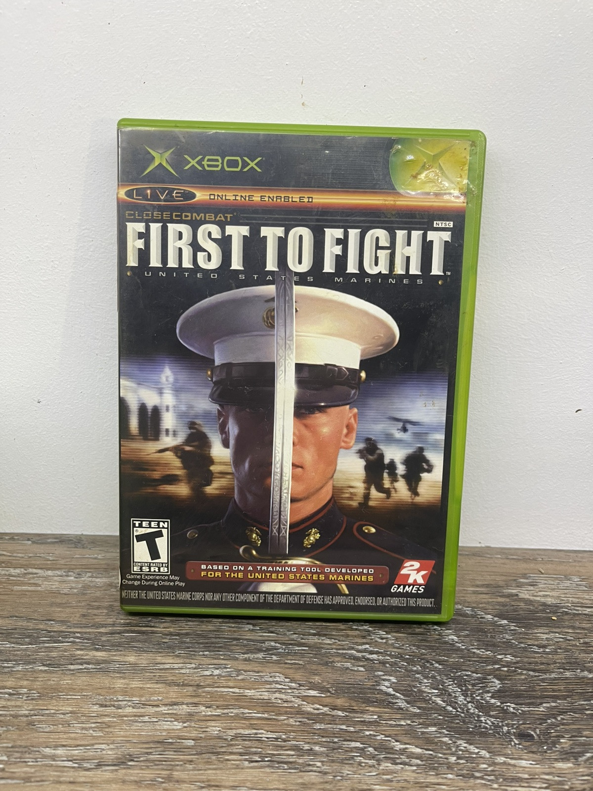 Close Combat: First to Fight (Microsoft Xbox, 2005) Complete Tested Working