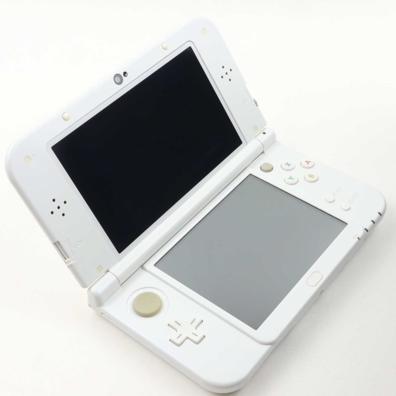 New Nintendo 3DS XL LL Console Dual IPS LCD Pearl White Excellent / Region Free