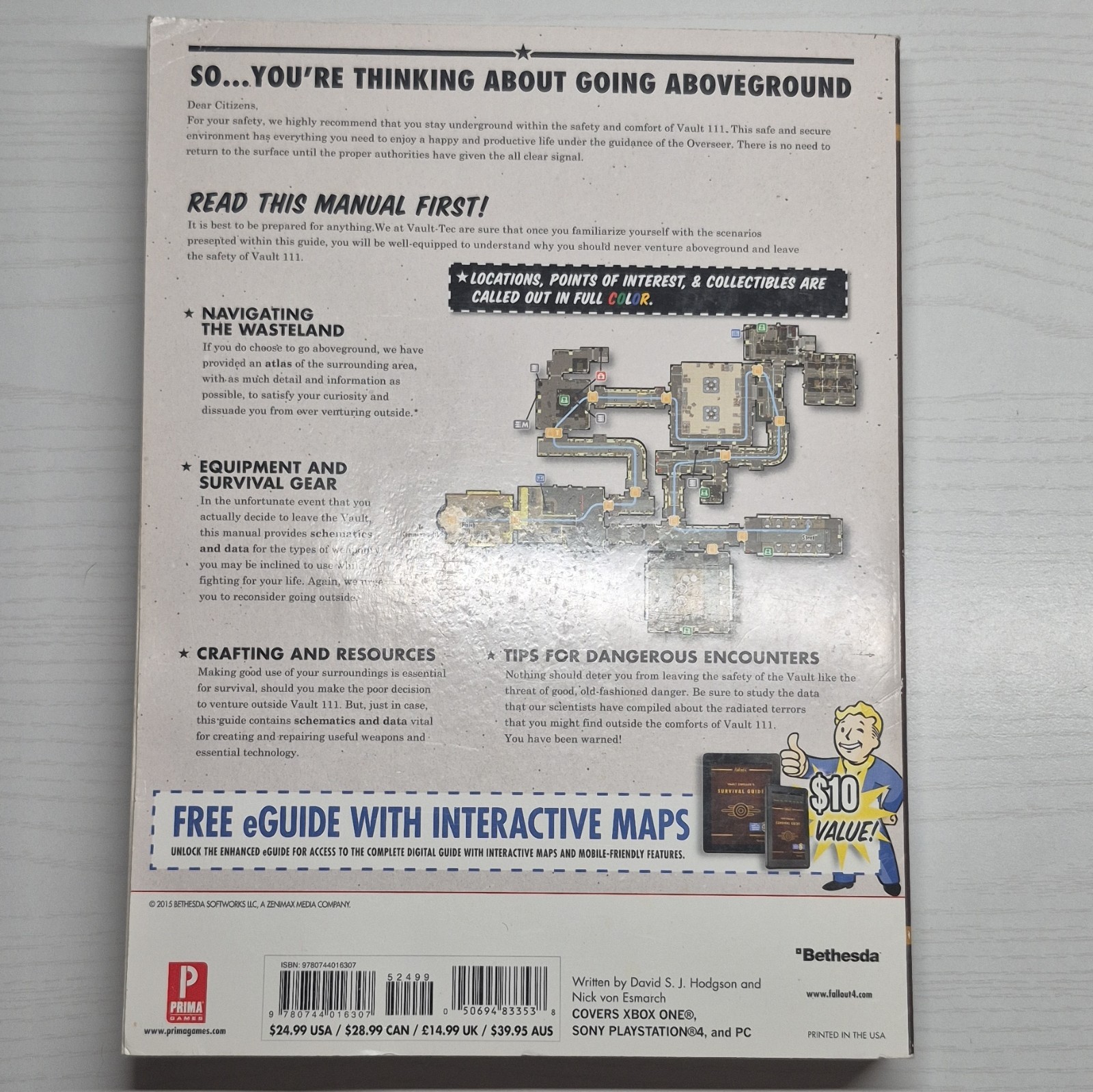 Bethesda Fallout 4 Vault Dweller’s Survival Guide (Restricted) Strategy Guide