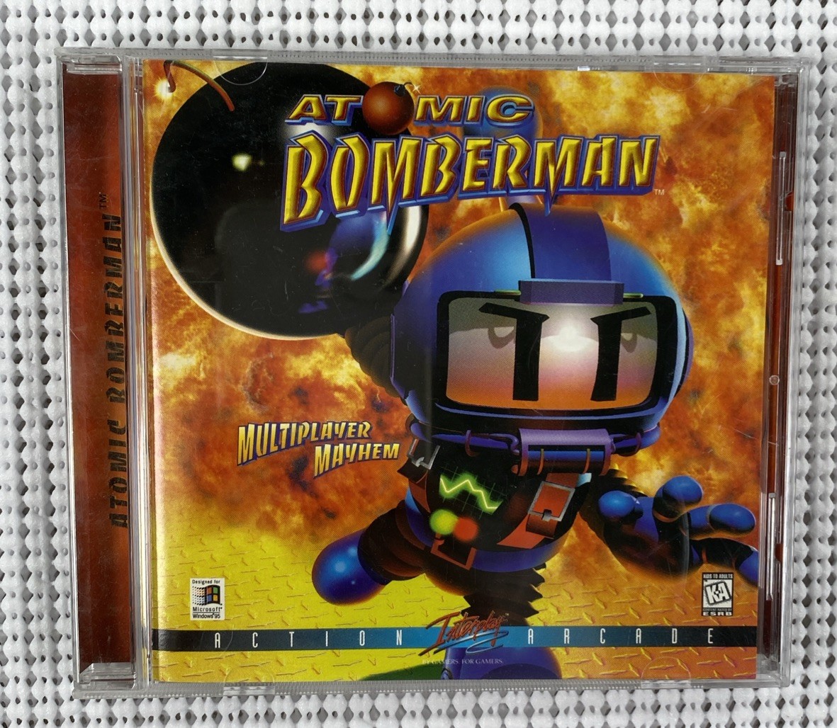Atomic Bomberman PC Game Big Box 1997 INTERPLAY