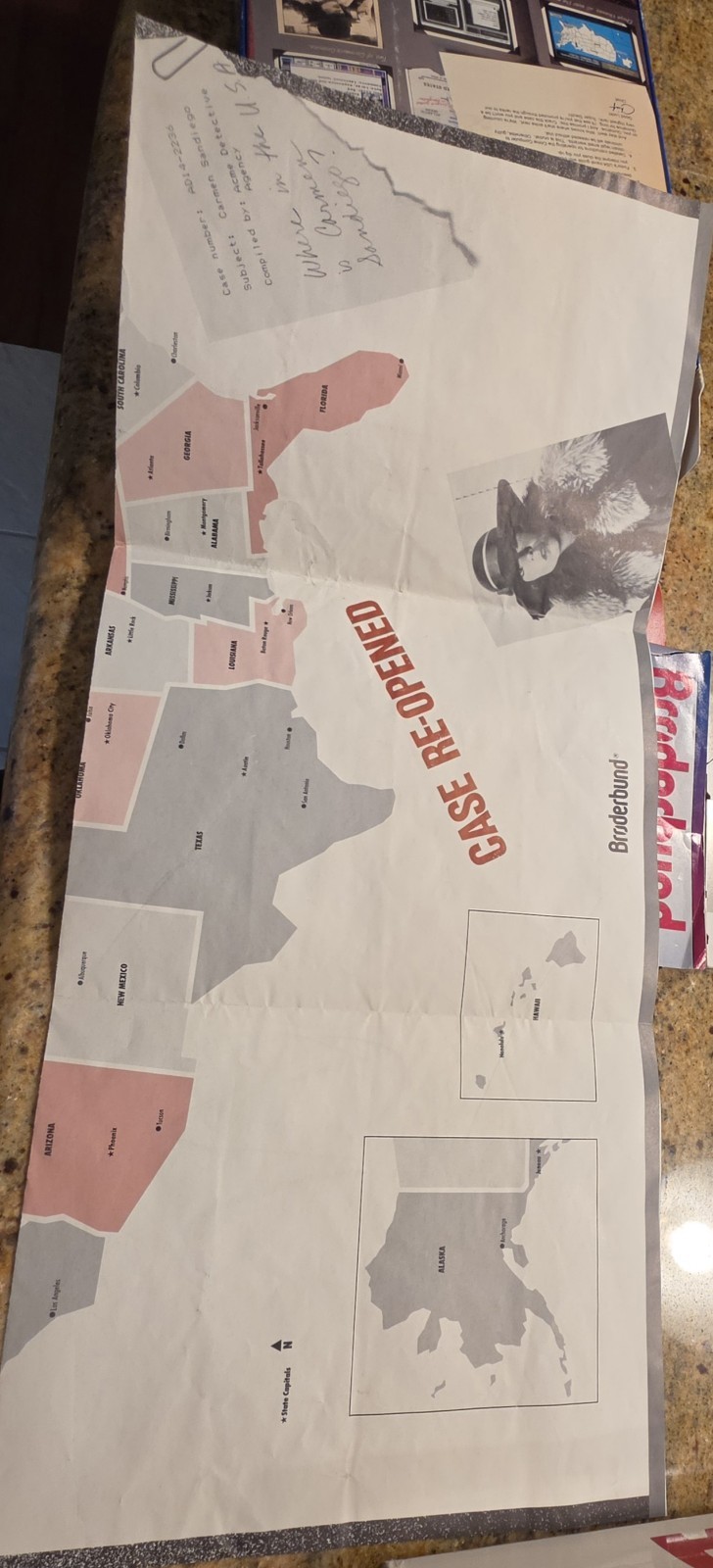 Where in the USA is Carmen Sandiego PC game 5.25″and 3.5″ disks 1989 Some Issues