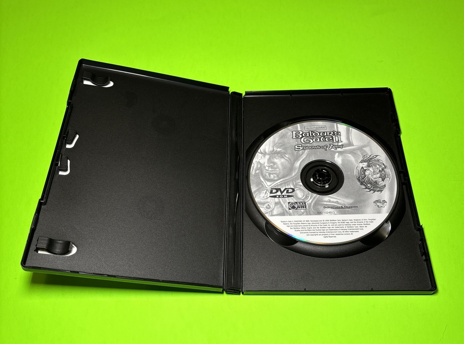 BALDUR’S GATE II 2 Shadows Of Amn & Throne Of Bhaal Expansion PC DVD Windows