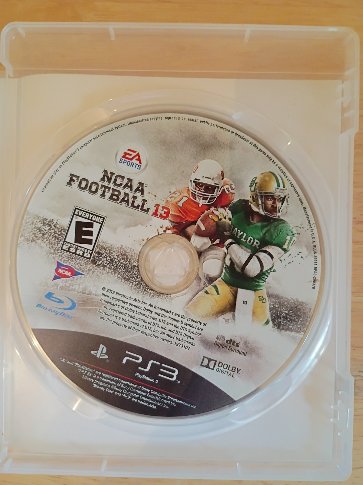 NCAA Football 13 PlayStation 3 PS3 Complete With Manual