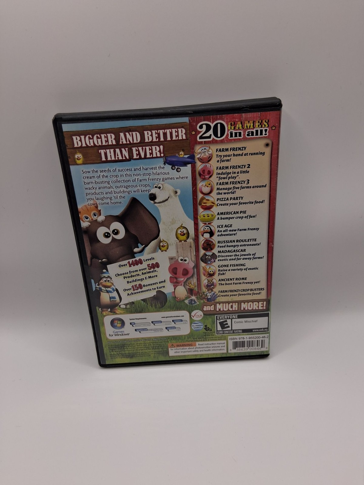 Farm Frenzy Forever and Ever! 20-Game PC DVD Collection