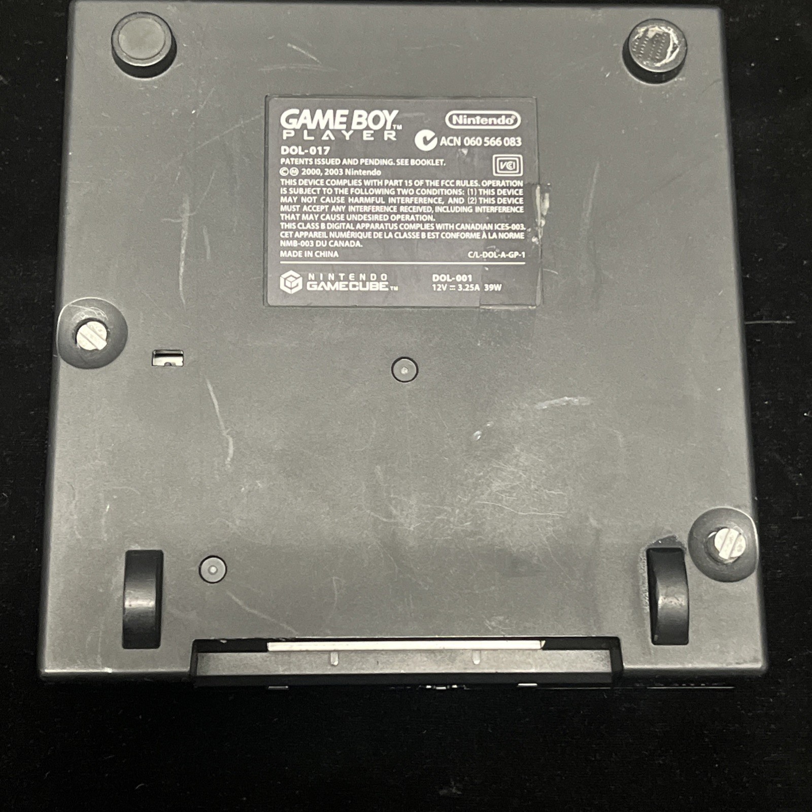 Game Boy Player DOL-017 Nintendo GameCube DOL-001